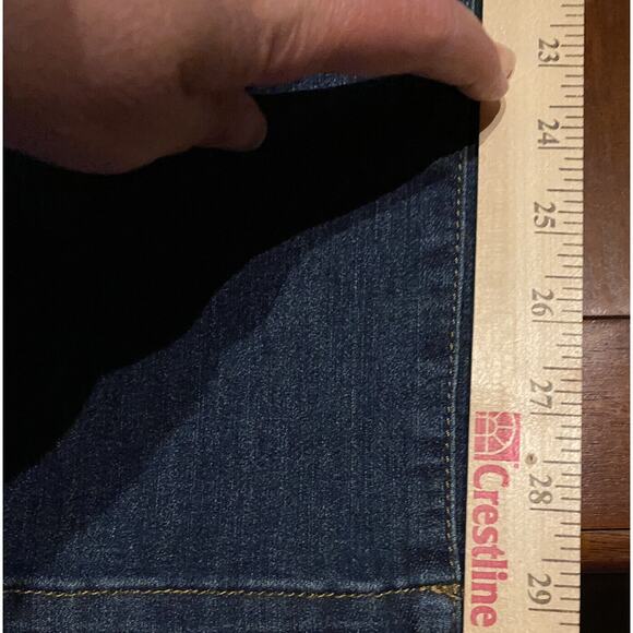 Style & Company Demin Jeans 6 Short Straight Leg High Rise Tummy Control NWT - Picture 12 of 13